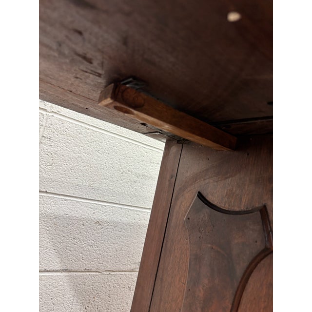 Antique Pembroke Drop Leaf Side Table Nightstand For Sale - Image 9 of 11