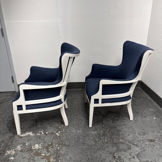 Uttermost Gordonston Accent Armchairs, Pair For Sale In San Francisco - Image 6 of 12