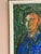 Leonard Digris, Portrait, 1960s, Oil Painting on Panel, Framed For Sale - Image 11 of 18