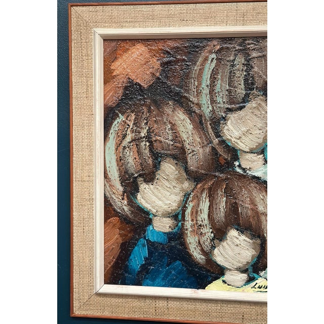 Mid-Century Modern Erik Lund, Trio, 1950s, Oil on Canvas, Framed For Sale - Image 3 of 18