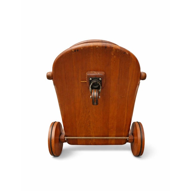 1970s Danish Teak Serving Trolley by Kjeni Merløse, 1970s For Sale - Image 5 of 7