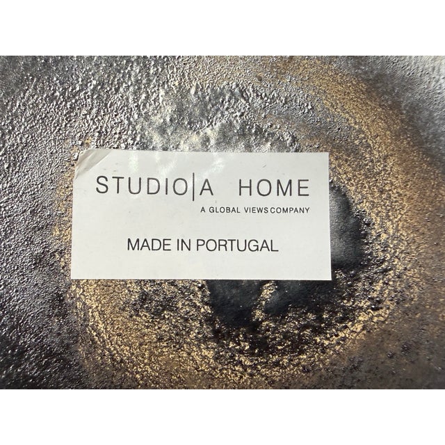 Studio a Home for Global Views Ceramic Fluted Vase For Sale - Image 12 of 12