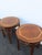Hollywood Regency Lane Hollywood Regency Inlay Side End Tables a Pair 3739 For Sale - Image 3 of 18