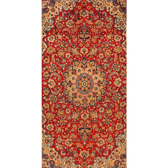 Middle Eastern Hand-Knotted Rug For Sale - Image 5 of 11