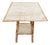 Antique English Tiger Bamboo Table. For Sale