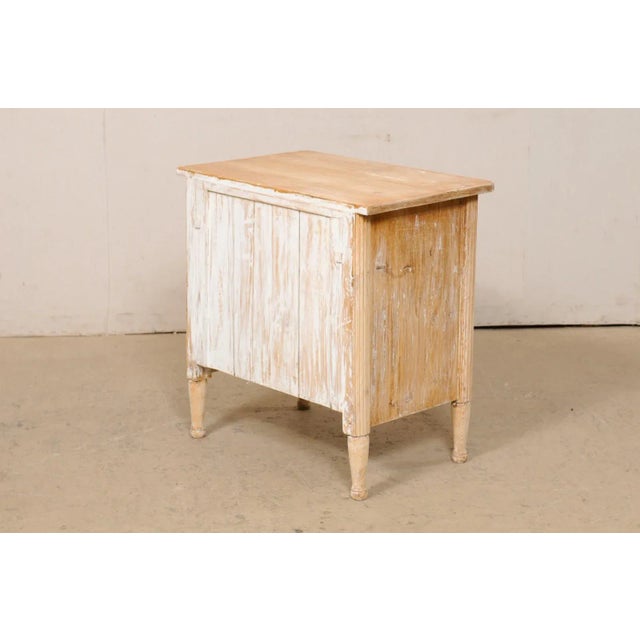 Wood 19th Century Bleached Petite Chest, Swedish For Sale - Image 7 of 12