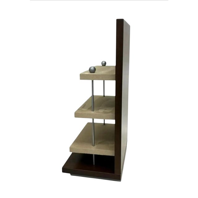 Art Deco Bottega Veneta Luxury Fashion Store Display Stand For Sale - Image 3 of 10