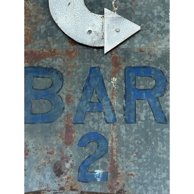 Industrial Vintage Fragment From Retro Cafe Neon Sign For Sale - Image 13 of 13