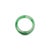 Early 21st Century Ladies Natural Green 20.30ct Jadeite Jade Band Ring, Size 5 For Sale - Image 5 of 7