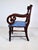 English Regency Style Mahogany Scroll Armchair For Sale In Philadelphia - Image 6 of 12