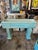 1930s Rare Monumental Gladding McBean Turquoise Glazed Architectural Terra Cotta Planter For Sale - Image 10 of 12