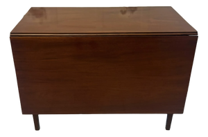 Antique Georgian Mahogany Six Leg Drop Leaf Dining Table, 1800