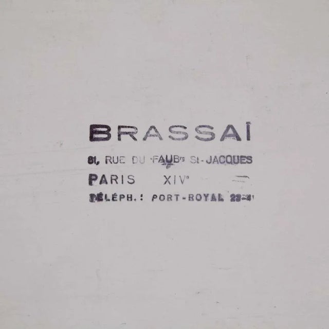 Paper Brassai, Untitled, 1936, Photography, Framed For Sale - Image 7 of 13