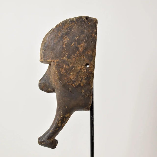 Early 20th Century Early 20th Century Kwele Ekuk Mask Gabon For Sale - Image 5 of 9