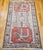 Vintage Persian Shahsavan Soumak Tribal Rug, Handwoven Wool & Silk, Geometric Pattern, Ivory & Red, 4x7 For Sale - Image 10 of 18