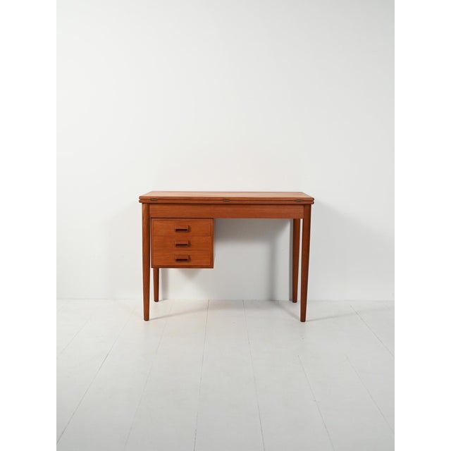 1950s Scandinavian Flip-Top Desk by Børge Mogensen, 1950s For Sale - Image 5 of 16