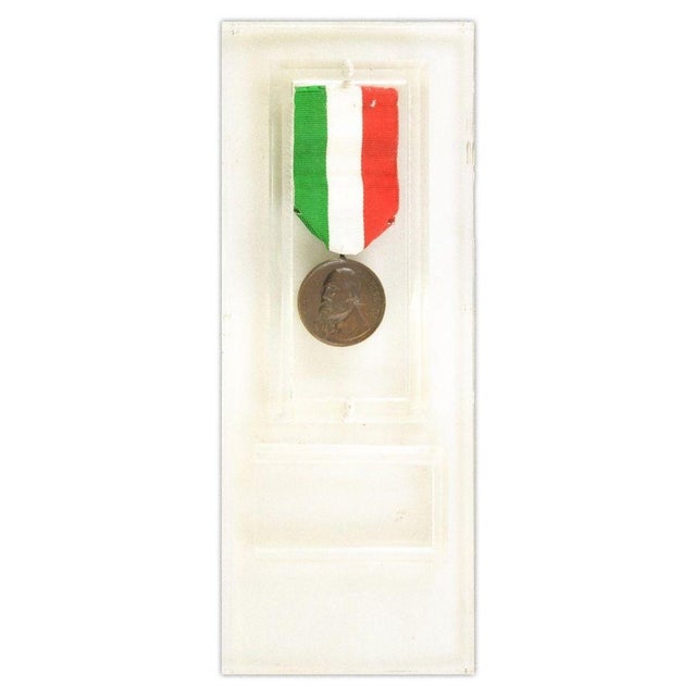 Italian Garibaldi Bronze Medal, 1902 For Sale - Image 3 of 6