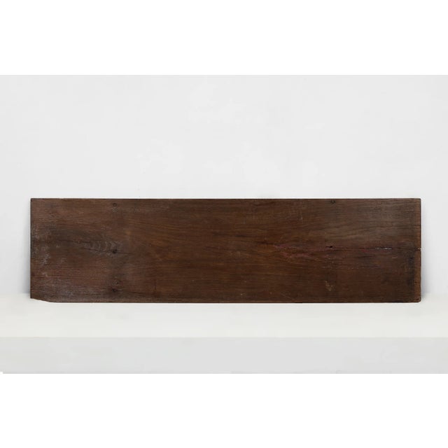 17th Century Gothic Sculpted Oak Panel, Belgium For Sale - Image 9 of 11