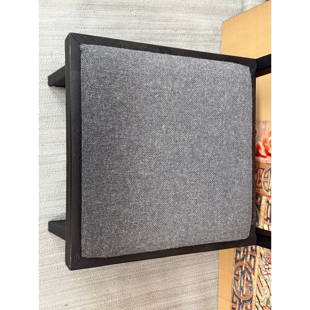 Textile International Atelier Upholstered Seat Side Chair For Sale - Image 7 of 11