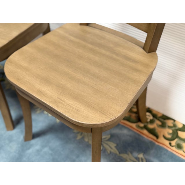 Pottery Barn Pottery Barn Liam Dining Chairs, a Pair For Sale - Image 4 of 12