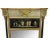 Neoclassical Green Painted Continental Eglomise Mirror with Neoclassical Decoration For Sale - Image 3 of 9