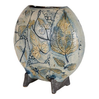 Moon Gallery Ceramic Vase For Sale