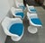Mid-Century Modern Eero Saarinen for Knoll Tulip Swivel Arm Chairs, Set of Five For Sale - Image 3 of 12