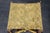 Pair English Folding X Benches in Damask Upholstery For Sale - Image 4 of 9