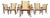 Set of Eight French Art Deco Style Macassar Ebony Dining Chairs For Sale