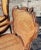 Wood Vintage Boho Carved Wooden Chairs With Inset Cane Panels - a Pair For Sale - Image 7 of 8