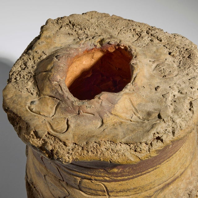 Ceramic Peter Voulkos Untitled (Ice Bucket), 1989 For Sale - Image 7 of 8