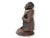 Mid-19th century papier-mâché folk art figure, likely Mr. Pickwick from Charles Dickens' The Pickwick Papers. With his...