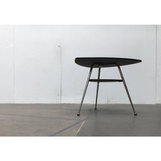 Mid-Century German Tripod Coffee Table from Mauser Werke Waldeck For Sale - Image 4 of 18