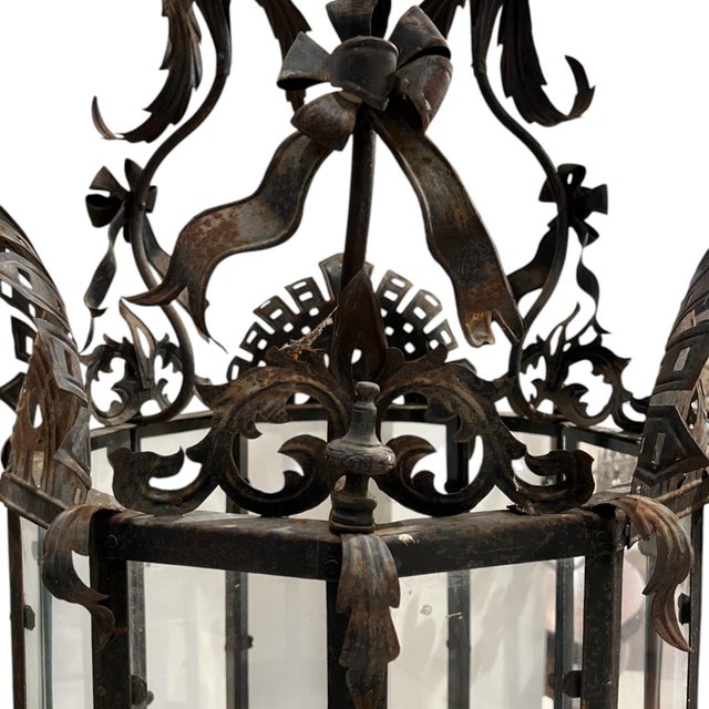 Renaissance Mid 20th Century Venetian Renaissance Style Lantern For Sale - Image 3 of 4