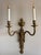Late 19th Century Antique French Louis XVI Style Twin-Light Wall Sconces - Gilt Bronze Ormolu Neoclassical Double Arm Wall Lights, Late 19th Century - Pair For Sale - Image 5 of 18