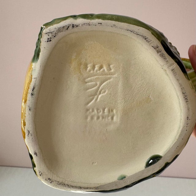 Antique Frog Pitcher by Fives Lille France For Sale - Image 9 of 12