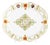 Porcelain Cut-Out Serving Dish from Vista Alegre For Sale