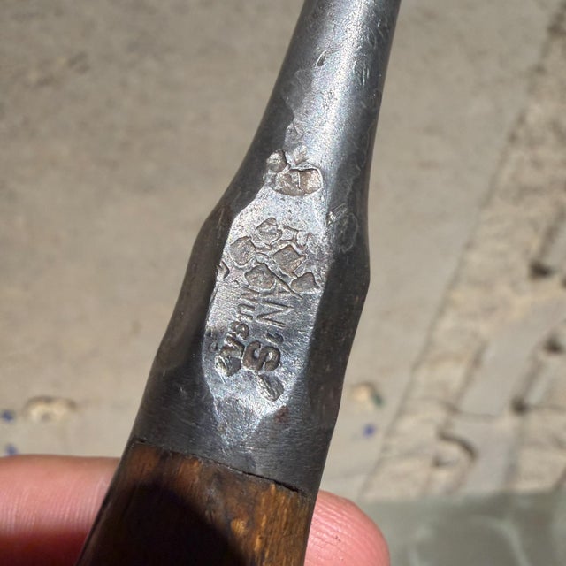 Vintage Perfect Handle Screwdrivers Wooden Scales Riveted Metal Handle For Sale - Image 18 of 18