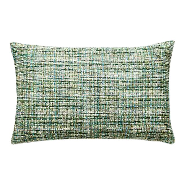 The House of Scalamandré Faye Lumbar Pillow, Prairie For Sale