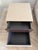 B&B Italia Dado B&b Italia Contemporary Bedside Table in Brown/White Gloss With Tan Satin Finish For Sale - Image 4 of 6