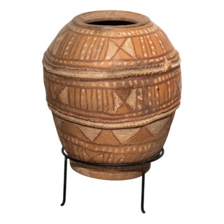 Vintage Nupe Water Pot For Sale