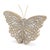 Art Deco Detailed Butterfly Shelf Sitter (Set of 2) For Sale - Image 3 of 3