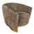 Hollywood Regency Monaco Leopard Barrel Chair For Sale - Image 3 of 6