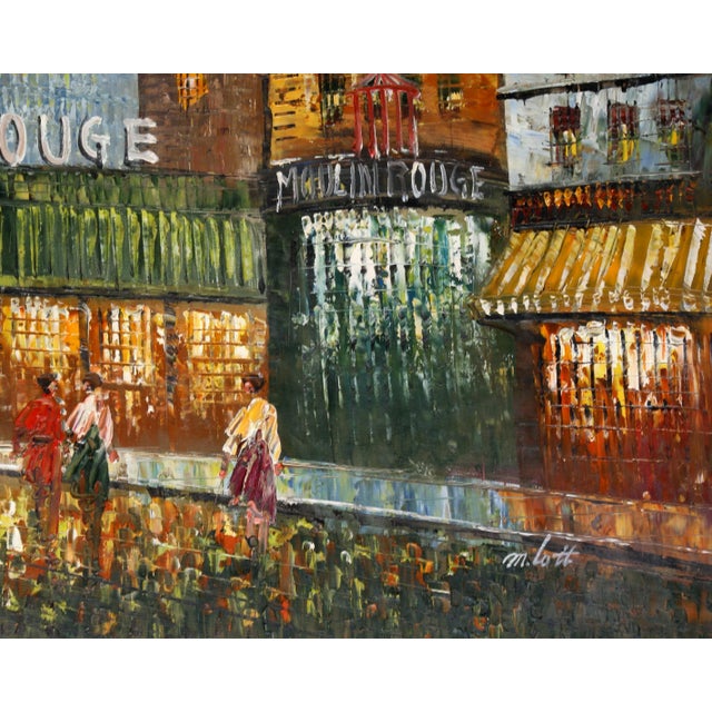 Galerie Bretommiere Unknown Artist Size: 24.5 in. x 36.5 in. Oil on canvas, signed "M.Lott" lower right Oil painting on...