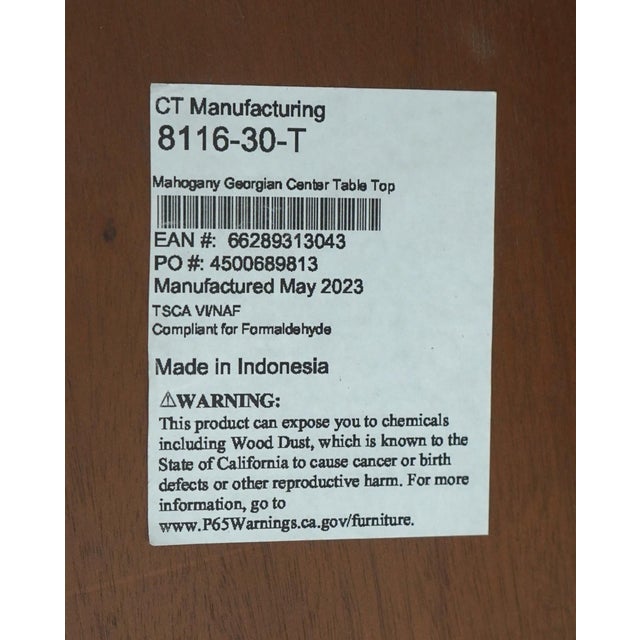 Maitland Smith 8116-30 Clackson Center Table For Sale - Image 15 of 15