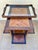 French Art Deco Folding Bar Cart with Drop-Leaf Shelves, Walnut Veneer, c. 1930 For Sale - Image 9 of 9