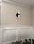 Mid-Century Modern "In Common With" Glass Up Down Wall Sconces in Black - a Pair For Sale - Image 3 of 7