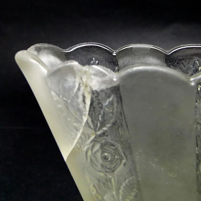 Art Deco Vase from Bolesław Morawski Glassworks, Poland, 1930s For Sale - Image 4 of 8