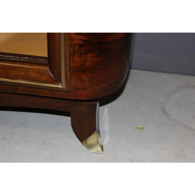 Silversmiths Art Deco Period Walnut Cabinet For Sale - Image 12 of 14