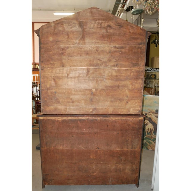 Antique Piedmontese Plate Rack Credenza, 19th Century For Sale - Image 3 of 16